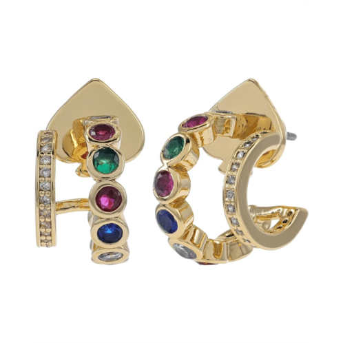Kate Spade New York Dazzle Double Huggies Earrings