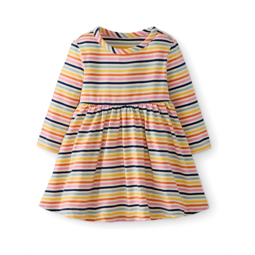 Hanna Andersson Long Sleeve Playtime Dress in HannaSoft (Infant/Toddler)