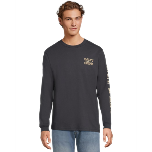 Mens Salty Crew Offset Long Sleeve Tee