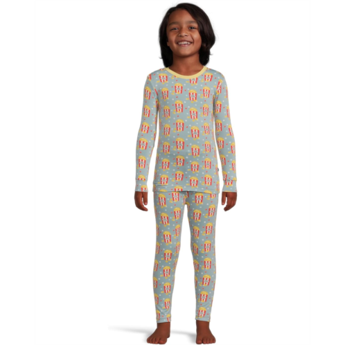 Kickee Pants Kids Print Long Sleeve Pajama Set (Toddler/Little Kid/Big Kid)