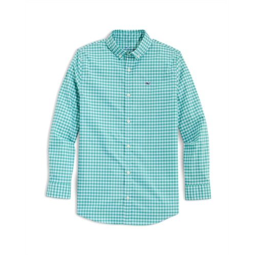 Vineyard Vines Kids Clssc Fit Gingham Otg Brrr Shirt (Toddler/Little Kids/Big Kids)