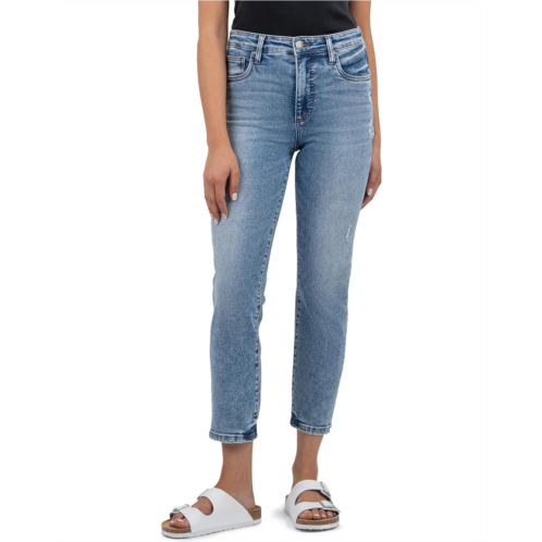 KUT from the Kloth Rachael High Rise Fab Ab Mom Regular Hem