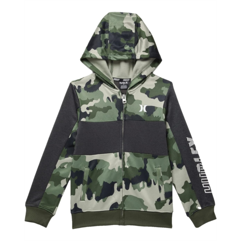 Hurley Kids H20 Dri-FIT Solar Zip Hoodie (Little Kids)