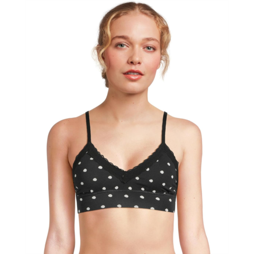 Womens MeUndies Feel Free Lace Plunge Bralette