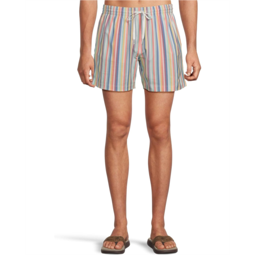 Mens Chubbies The Parlor Stripes 55 (Classic Lined Swim Trunk)