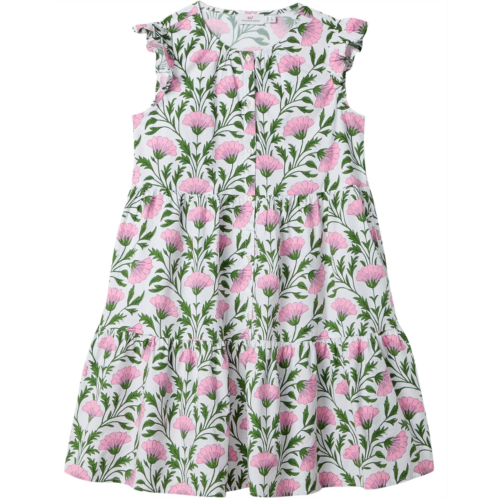 Vineyard Vines Kids Tiered Button Dress (Toddler/Little Kid/Big Kid)