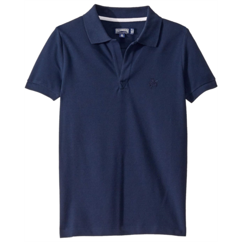 Vilebrequin Kids Cotton Pique Polo (Little Kids/Big Kids)