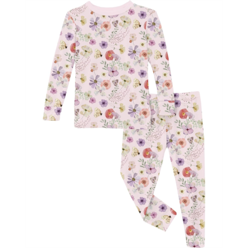 Kickee Pants Kids Print Long Sleeve Pajama Set (Toddler/Little Kids/Big Kids)