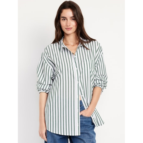 OldNavy Oversized Button-Down Boyfriend Shirt