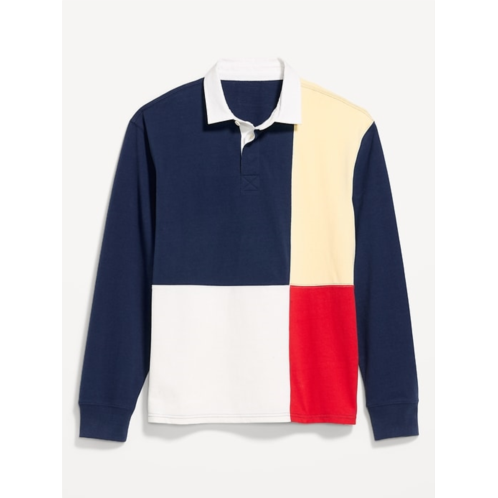 OldNavy Color-Block Rugby Polo