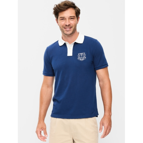 OldNavy Classic Fit Pique Graphic Polo