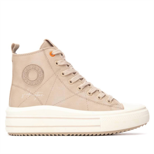 Xti womens refresh 172939 sneakers in beige
