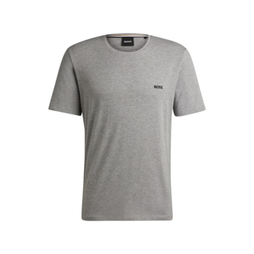 BOSS stretch-cotton regular-fit t-shirt with logo detail