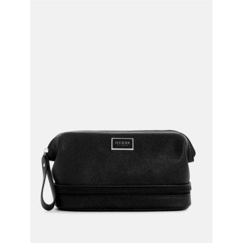 Guess Factory rhodes bottom-zip toiletry bag