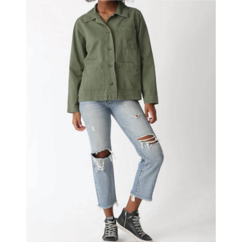 Electric & Rose navarro twill jacket in yinyang army