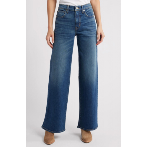 SLVRLAKE selena wide straight leg jeans in atlantic city