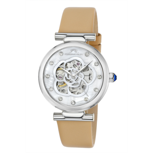 Porsamo Bleu laura womens automatic watch with mother of pearl dial 1212alal
