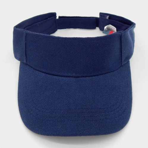 FASHNZFAB classic solid adjustable sports visor hat