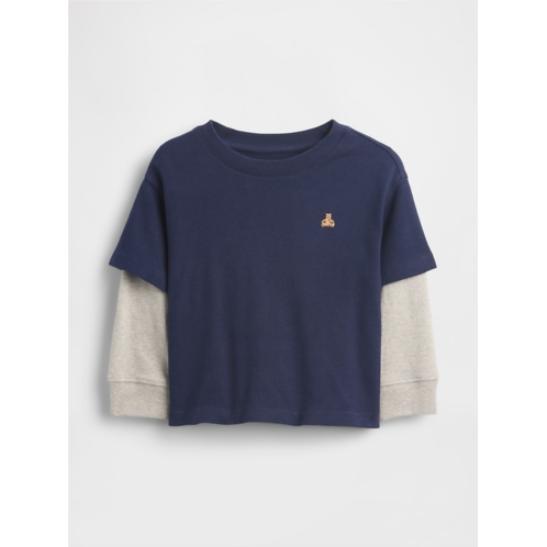 Gap Baby & Toddler 2-In-1 Heavyweight T-Shirt