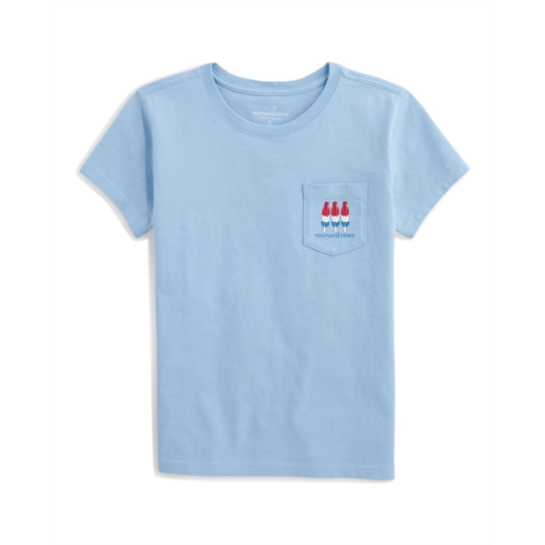 Vineyard Vines Kids Popsicle Flag Short Sleeve (Toddler/Little Kid/Big Kid)