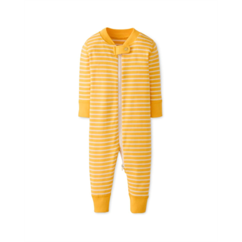 Hanna Andersson Striped 2-Way Zip Sleeper (Infant/Toddler)