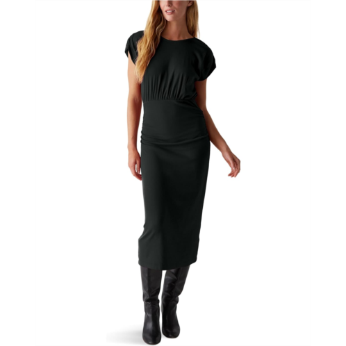 Michael Stars Pippa Gathered Empire Midi Dress