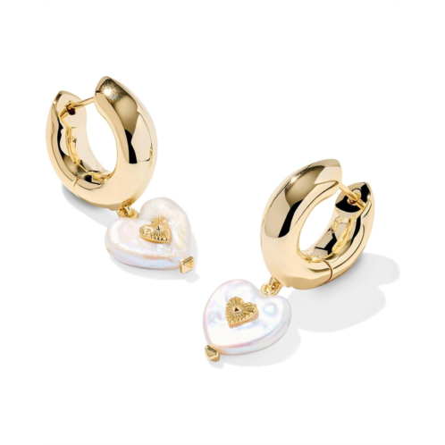 Kendra Scott Sasha Heart Huggie Earrings