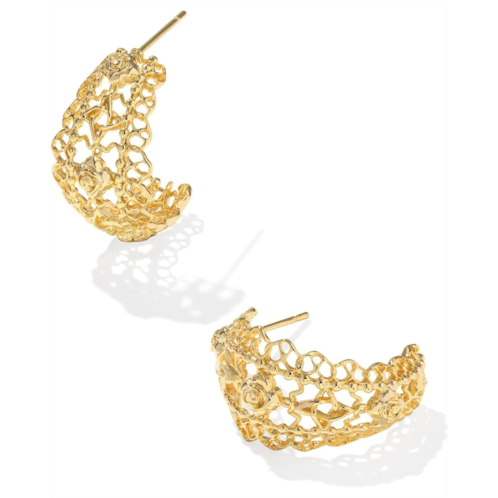 Kendra Scott Krista Lace Huggie Earrings