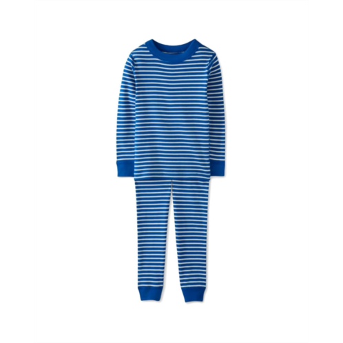 Hanna Andersson Striped Long John Pajama Set (Infant/Toddler/Little Kid/Big Kid)