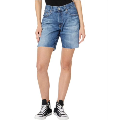 Womens AG Jeans Ex-Boyfriend High Rise Slouchy Short in 15 Years Restart