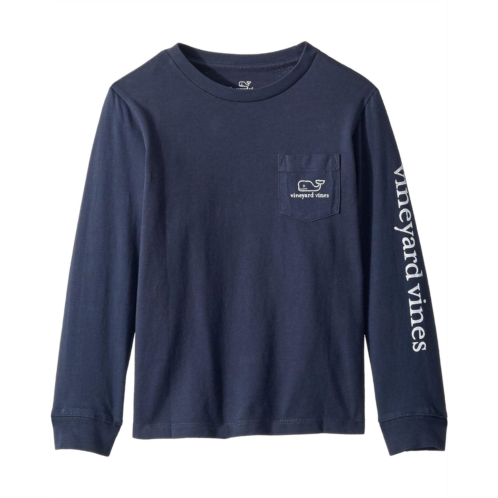 Vineyard Vines Kids Long Sleeve Vintage Whale (Toddler/Little Kids/Big Kids)