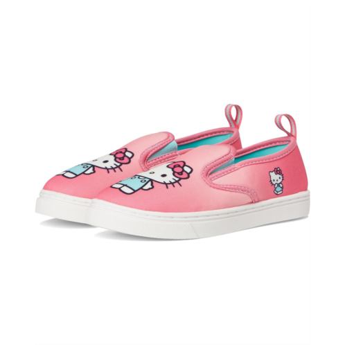 Josmo Hello Kitty Canvas Slip On Sneakers (little Kid/Big Kid)
