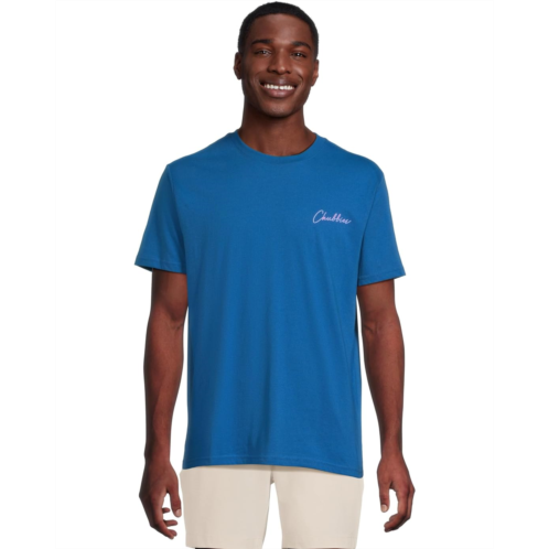 Mens Chubbies The Navy Circle (Non Pocket Graphic T-shirt)