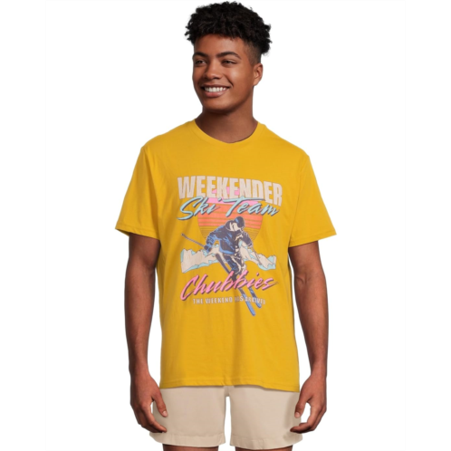 Mens Chubbies The Pond Skimmer (Non Pocket Graphic T-shirt)