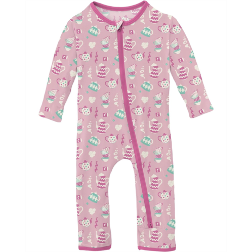 Kickee Pants Kids Print Coverall with Two-Way Zipper (Infant)