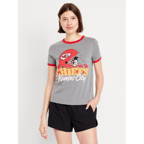 OldNavy Kansas City Chiefs EveryWear Crew-Neck Ringer T-Shirt