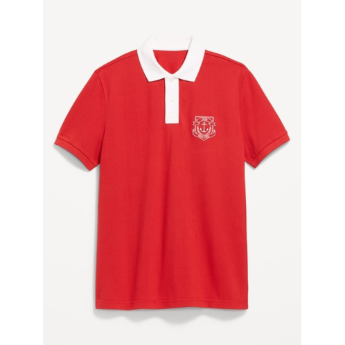 OldNavy Classic Fit Pique Graphic Polo