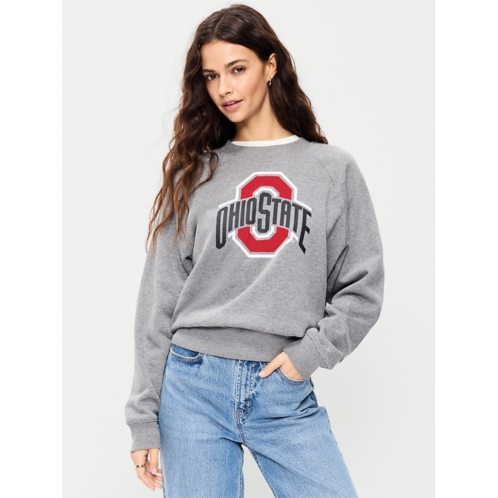 OldNavy College Crew-Neck Sweatshirt for Women