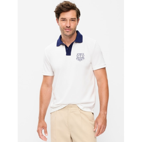 OldNavy Classic Fit Pique Graphic Polo