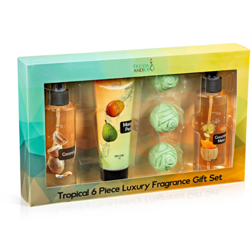 Freida and Joe fine fragrance body mist & body splash gift set