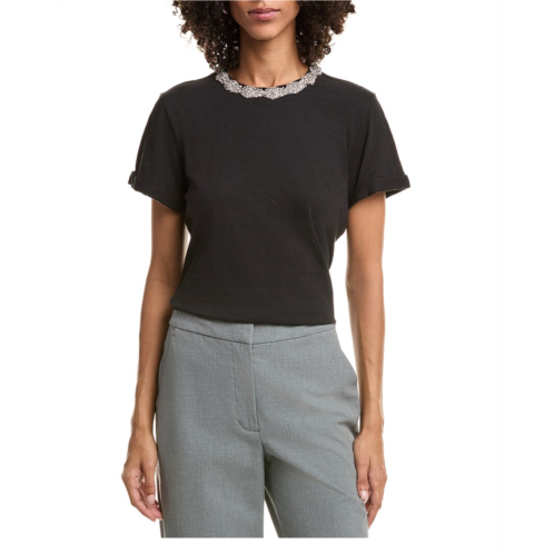 Cinq a Sept crystal garden bree t-shirt