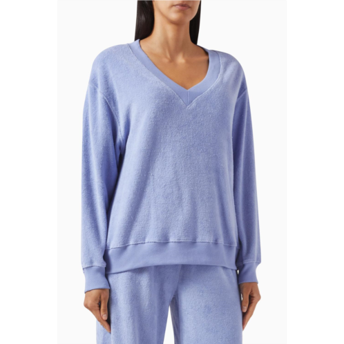 Electric & Rose ava sweatshirt in periwinkle