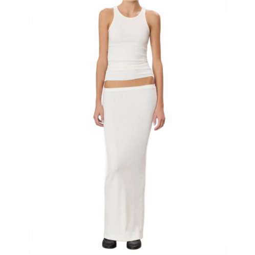 Eterne womens emma skirt in cream