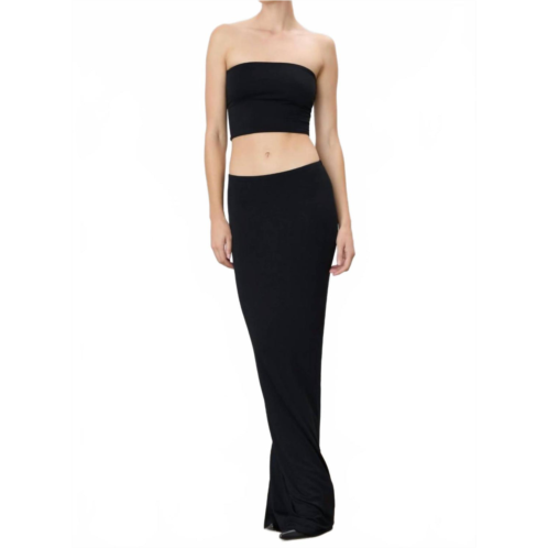 Eterne maxi skirt in black