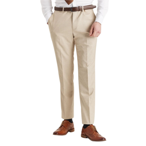 Oliver Tweed (Infinity Leather) mens beige lightweight summer wedding party trouser