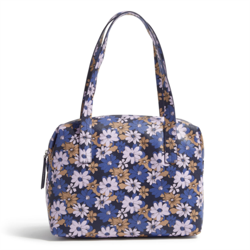 Vera Bradley outlet faux leather slouchy satchel