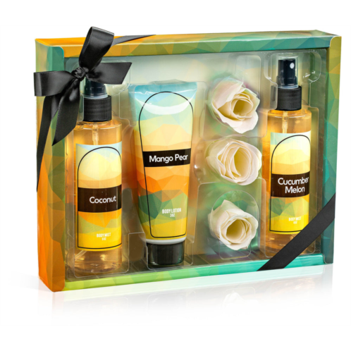 Freida and Joe fine fragrance body mist & body splash gift set