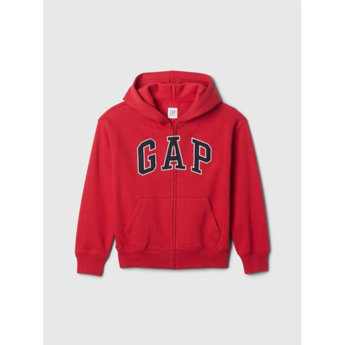 Kids Relaxed Gap Logo Zip Hoodie