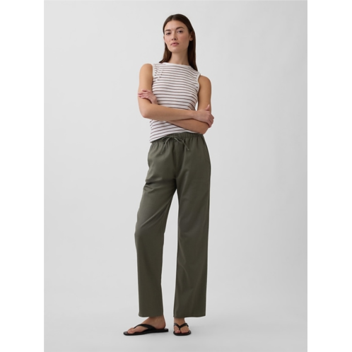 Gap Mid Rise Easy Twill Pants