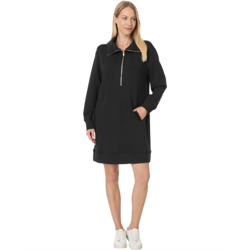 Tommy Bahama Reversible Palm Voyage Long Sleeve Short Dress